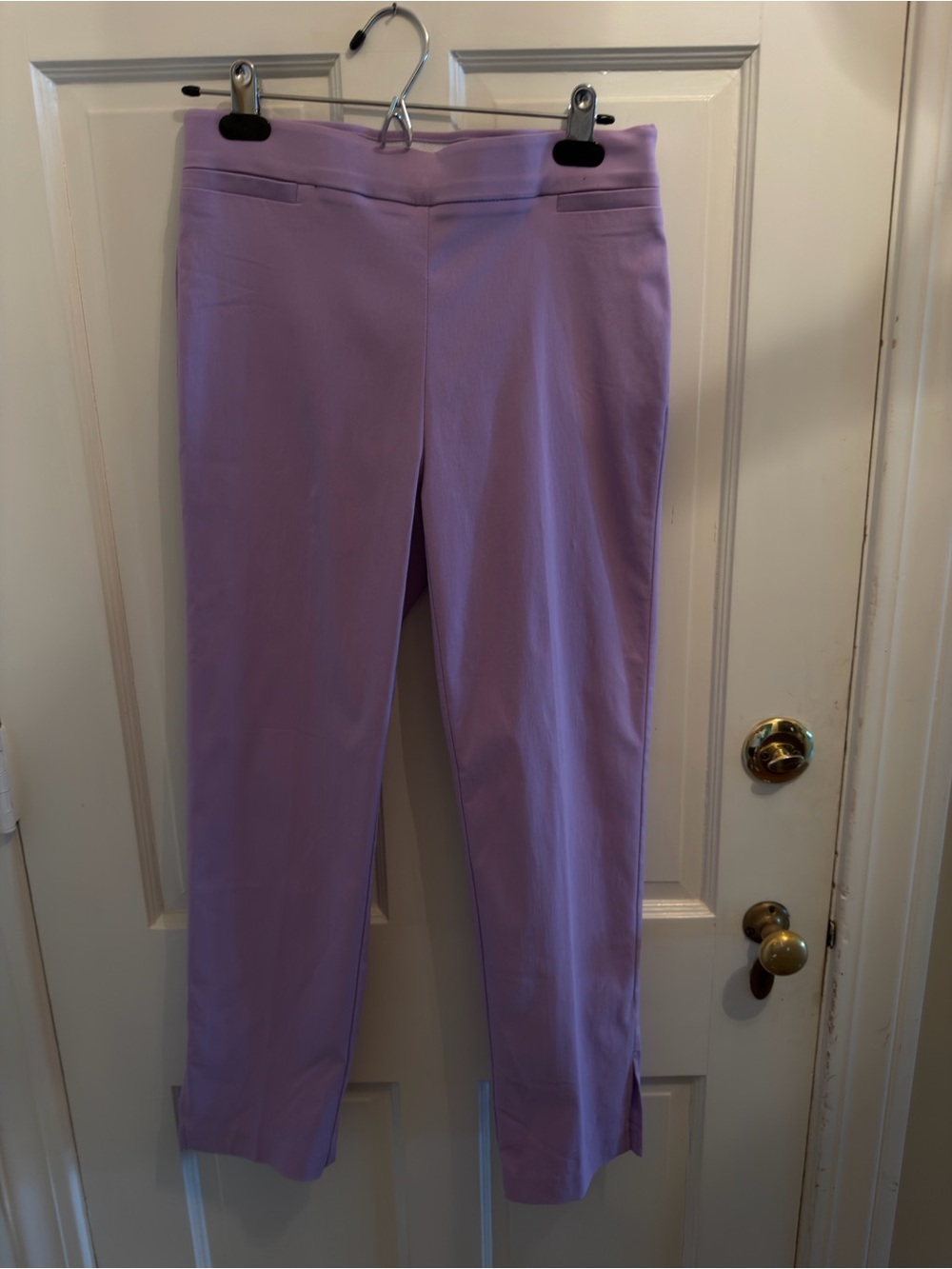 Lavender Straight Leg Pants
